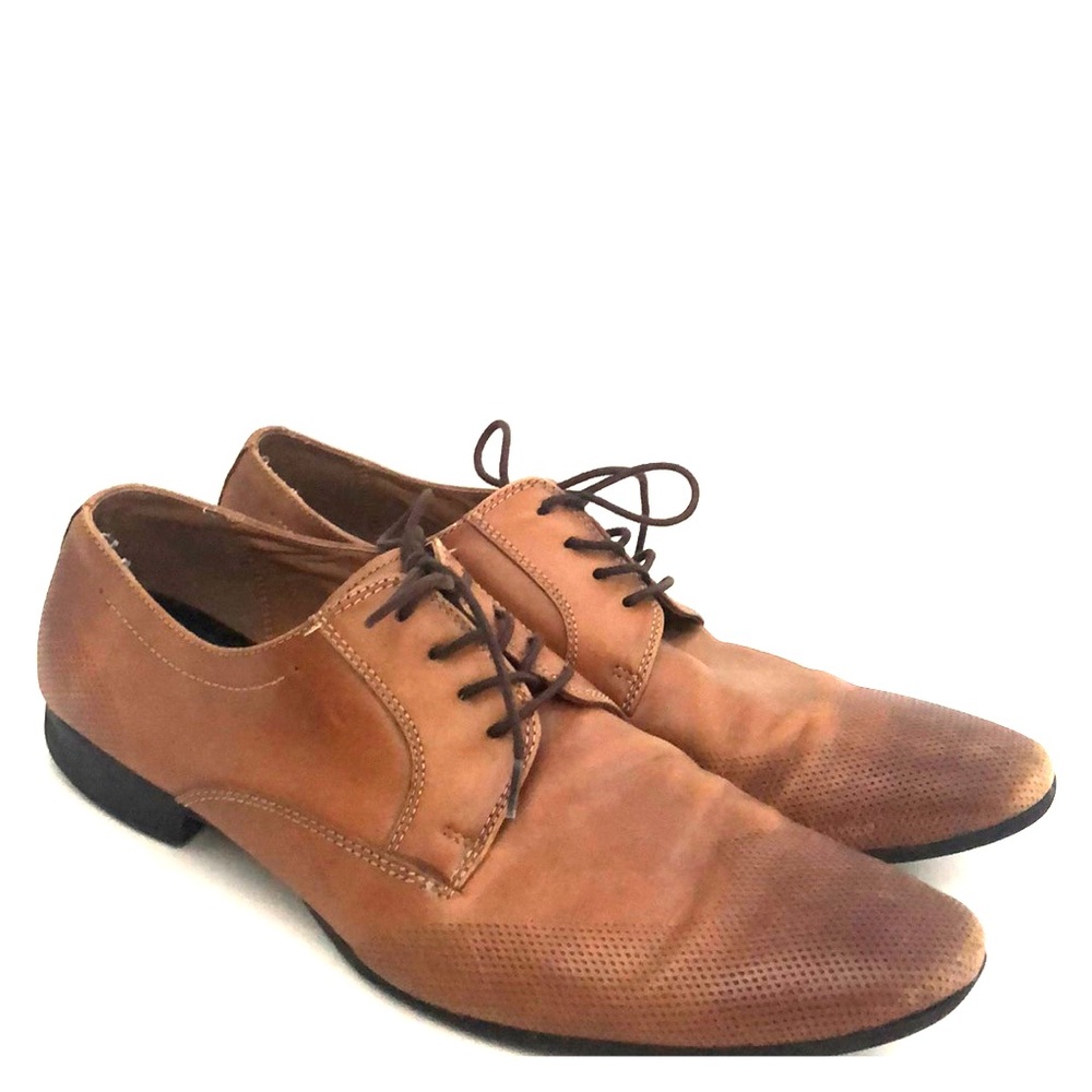 Men’s Aldo brown leather dress shoes